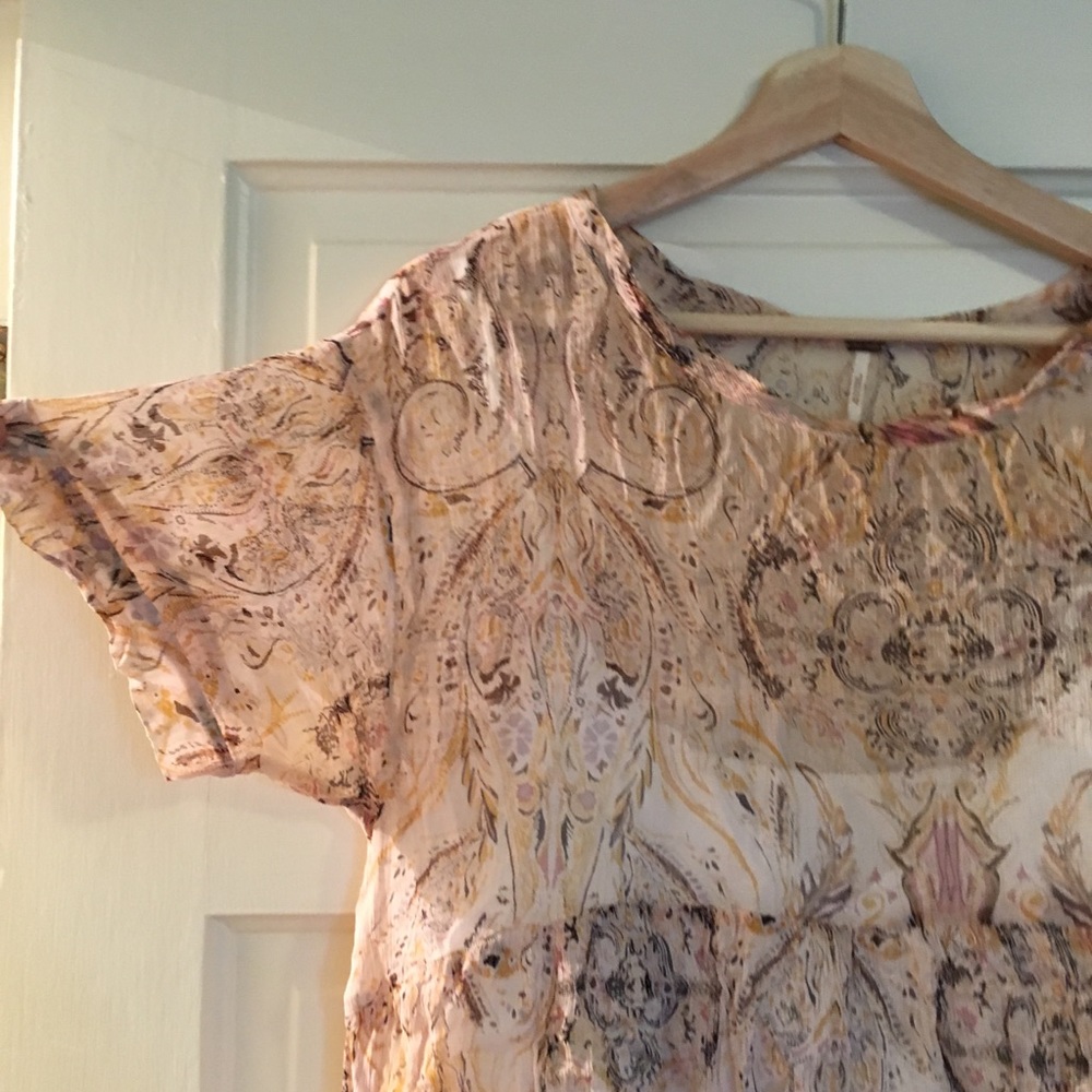 Free people sheer shirt - Picture 3 of 5